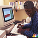 Actor Darrell Goodwin, who was recently cast in a bit part as a teen computer whiz on a new NBC series, ending racism in the U.S.